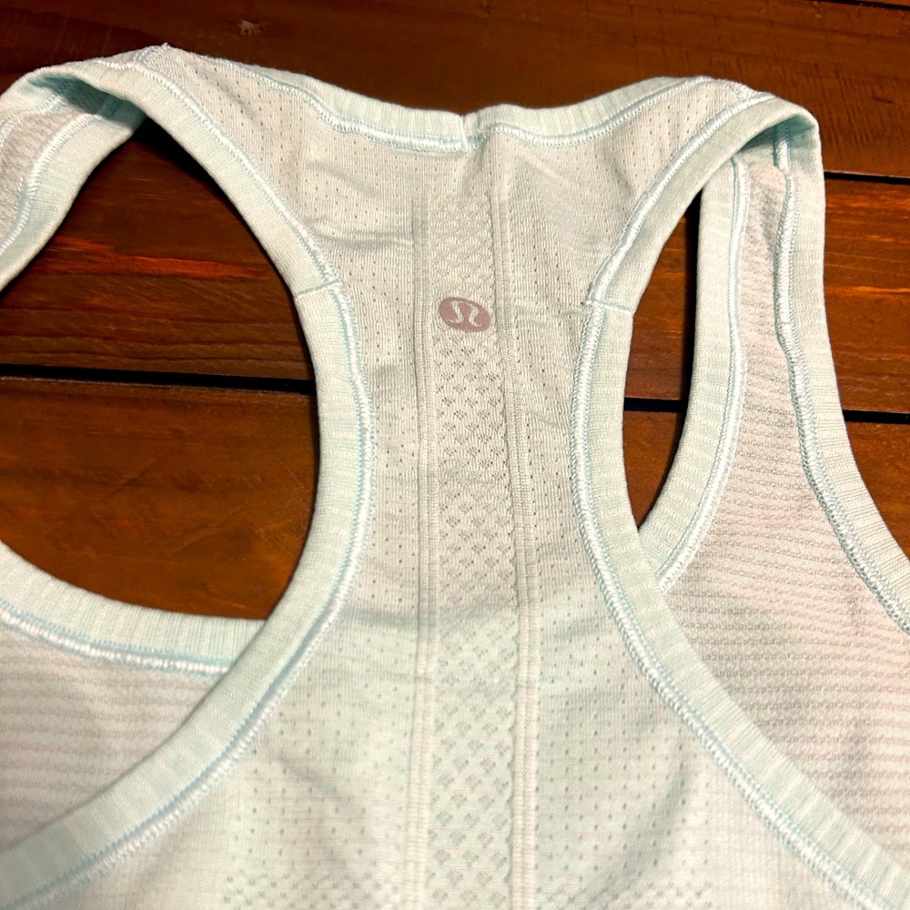 Lululemon Swiftly Tank 10 mint green